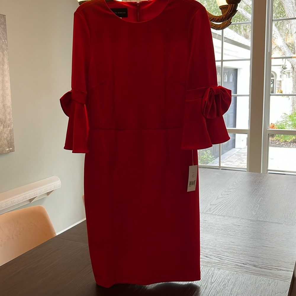 Brand new - Donna Morgan size 6. Red dress